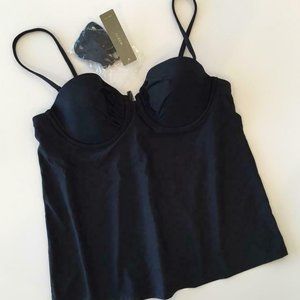 J.Crew $65 Underwire Tankini Top B9644 Swimsuit